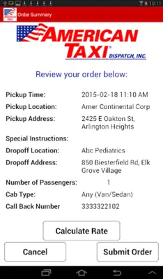 American Taxi Dispatch android App screenshot 4